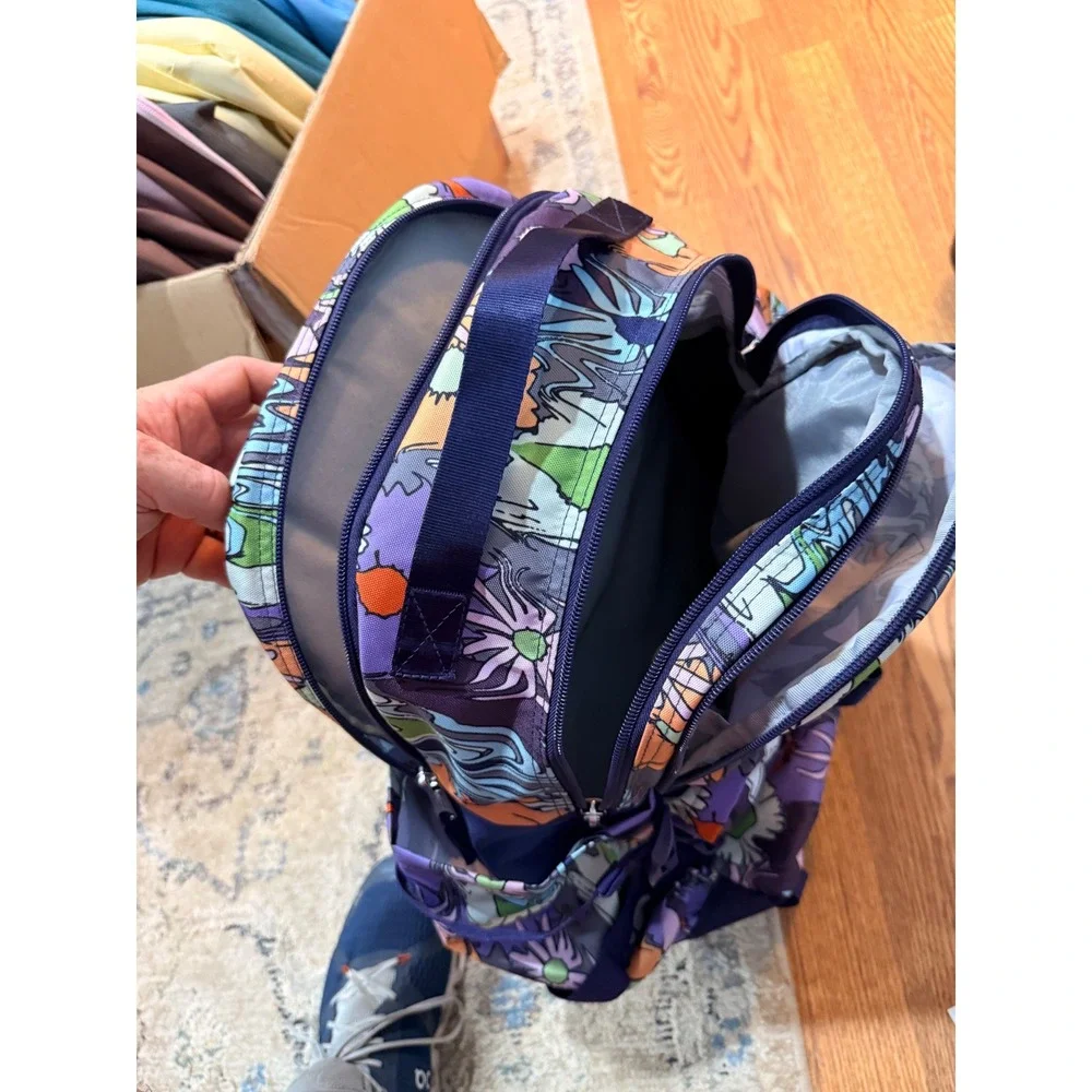 JanSport Seattle Pack Backpack Melted Blooms Yellow 34L Laptop JS0A85VTDKY